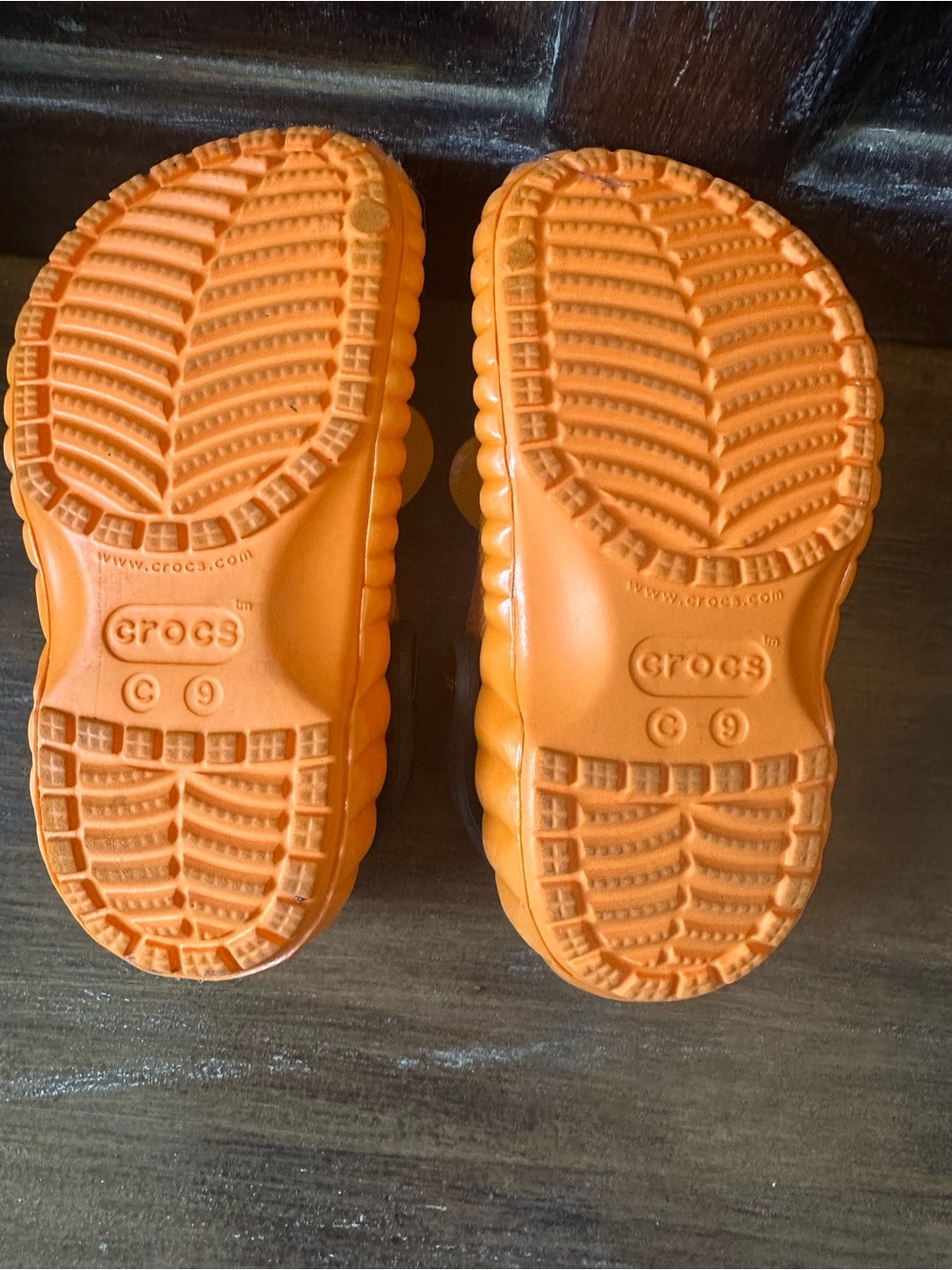 Disney Pumpkin Mickey Clog Sandals from Disneyland - Picture 6 of 14